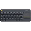 Клавиатура Logitech K400 Plus (черный, нет кириллицы)